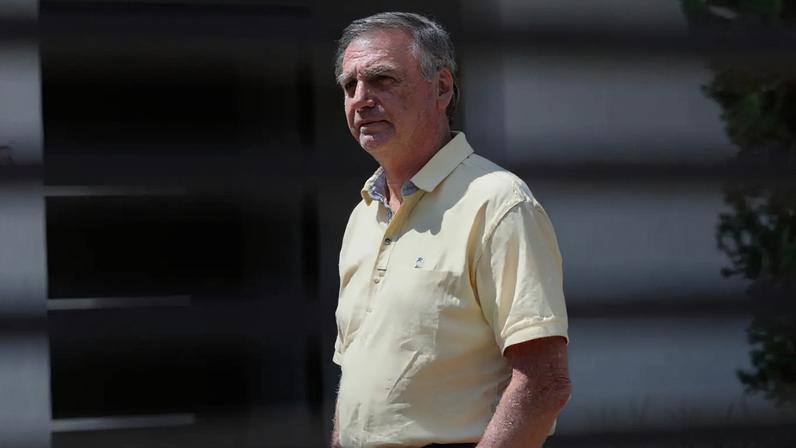Bolsonaro teve a prisão domiciliar convertida em preventiva na Superintendência da PF em Brasília. (Foto: Sebastião Moreira/EFE)