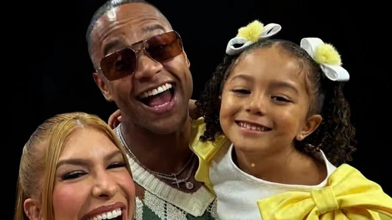 Lore Improta com Léo Santana e Liz — Foto: Reprodução/Instagram