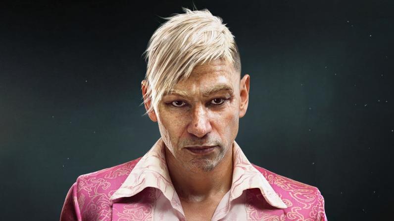 Pagan Min stares at the camera.