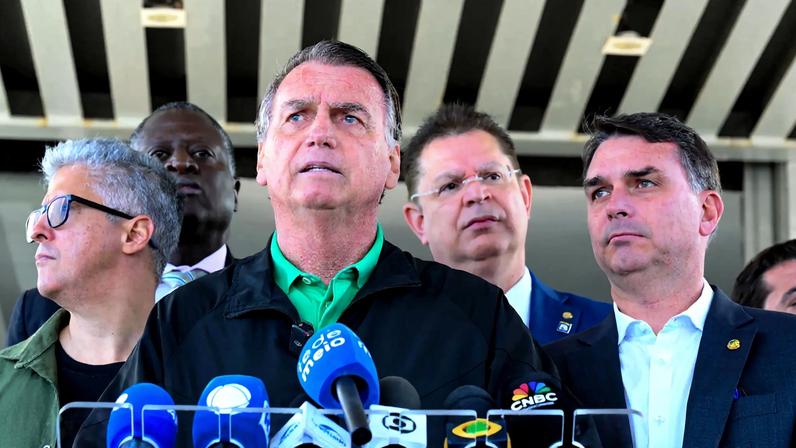 Flávio criticou Moraes e classificou o resultado do julgamento do ex-presidente Jair Bolsonaro como uma "farsa". (Foto: Edilson Rodrigues/Agência Senado)