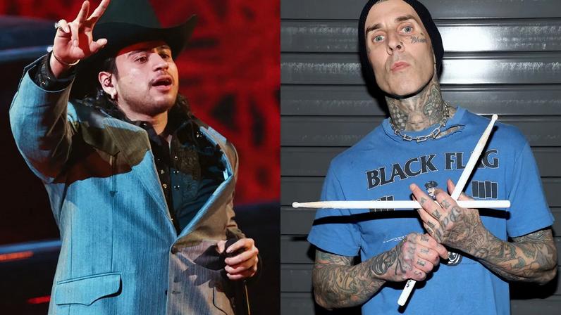 Travis Barker Joins Fuerza Regida for Insane Drum Solo at Don't Fall in Love Fest