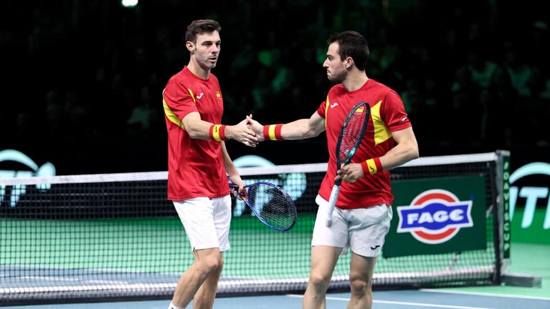 Marcel Granollers e Pedro Martinez Foto: Davis Cup