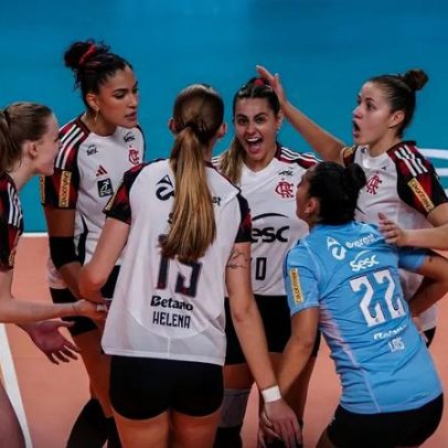 Flamengo derrota Osasco e mantém 100% na Superliga