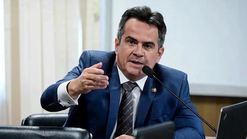 Condicionante: Senador Ciro Nogueira (PP-PI), em sessão no Senado Federal. O presidente do PP diz que o partido só apoiará o candidato à Presidência em 2026 que prometer indulto a Bolsonaro. (Foto: Pedro França/Agência Senado)