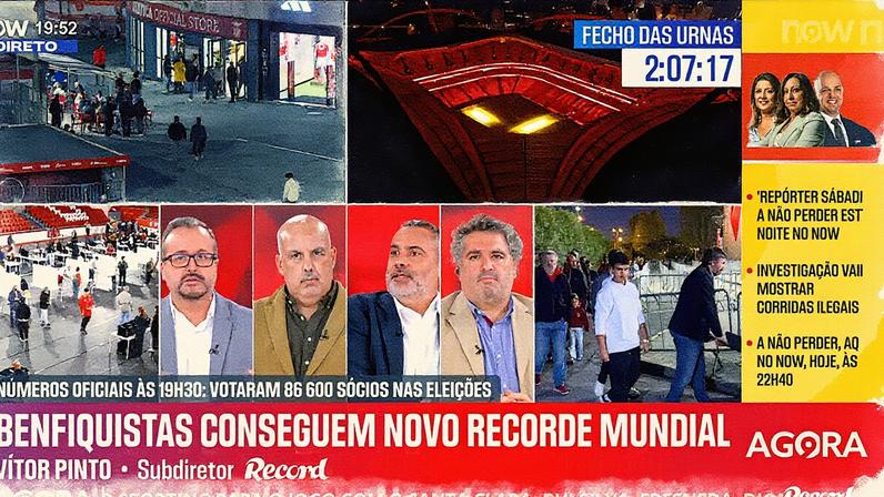 Subdiretor de Record lembrou conversa de Nuno Gomes com o treinador do Manchester United