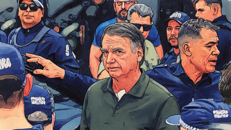 O ex-presidente Jair Bolsonaro (PL) foi preso preventivamente na manhã desse sábado (22). (Foto: Fabio Rodrigues Pozzebom/Agência Brasil)