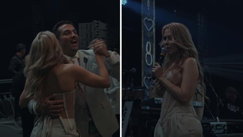 Joelma dança e discursa na festa de casamento da filha — Foto: Reprodução/Instagram