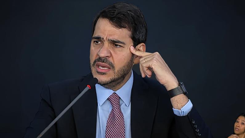 Presidente da CPMI do INSS, Jorge Messias, em foto de reprodução Canal Gov (foto: reprodução/Youtube Canal Gov)