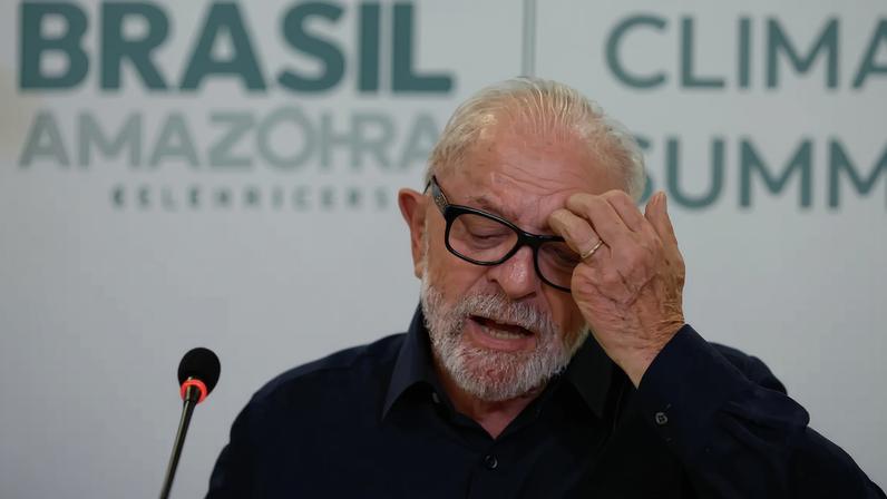 Lula voltou a Belém, nos últimos dias, para pressionar as negociações das propostas do governo. (Foto: Sebastião Moreira/EFE)