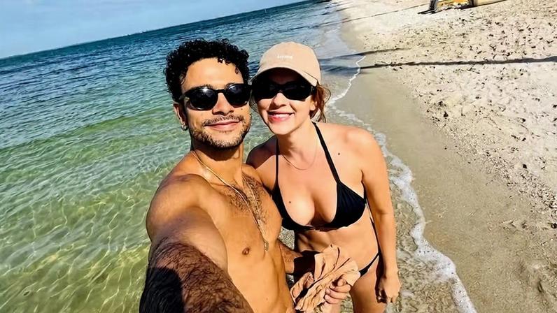 Sérgio Malheiros e Sophia Abrahão — Foto: Reprodução/Instagram