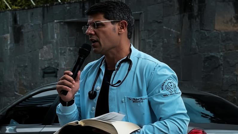 Médico impedido de evangelizar em hospital de Caruaru leva pregação para a rua