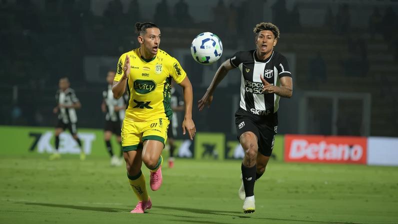 Ceará fica quatro pontos acima da zona de rebaixamento após derrota na Série A