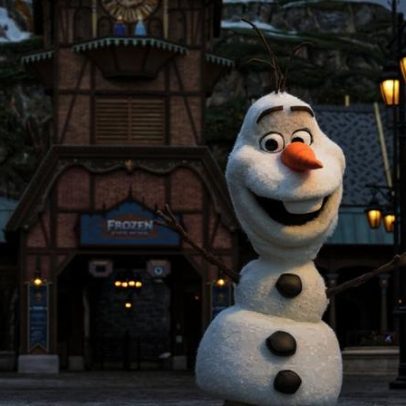 Robô Olaf de Frozen chega aos parques da Disney no próximo ano