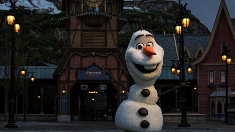 Robô Olaf de Frozen chega aos parques da Disney no próximo ano