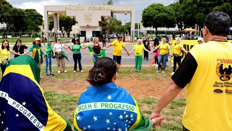 Prisão do ex-presidente Bolsonaro (Foto: Valter Campanato/Agência Brasil)