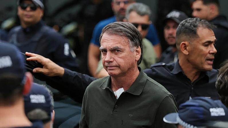 O Supremo Tribunal Federal decidiu por unanimidade manter a prisão preventiva do ex-presidente Jair Bolsonaro - Foto: Fabio Rodrigues-Pozzebom