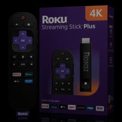 Roku Streaming Stick Plus 2025 cai 52% na Black Friday; Fire TV Stick fica atrás