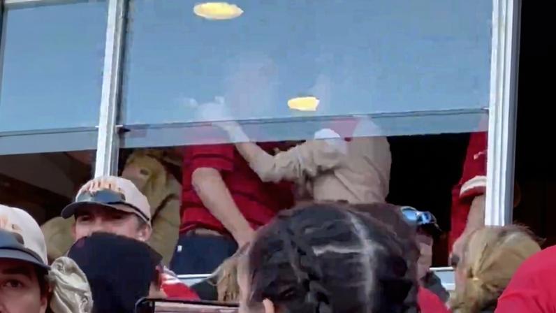 Taylor Swift was spotted at the Kansas City Chiefs vs. Indianapolis Colts game on Sunday.