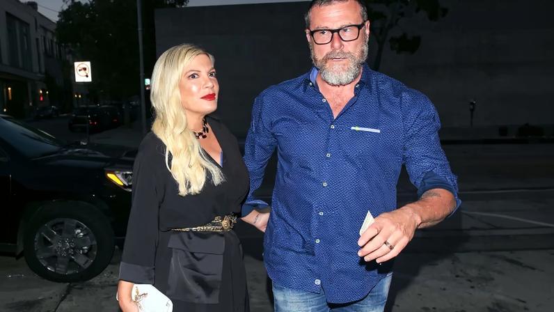 Tori Spelling and Dean McDermott owe more than $1.7 million in unpaid federal and state taxes, according to court docs obtained by Fox News Digital. GC Images