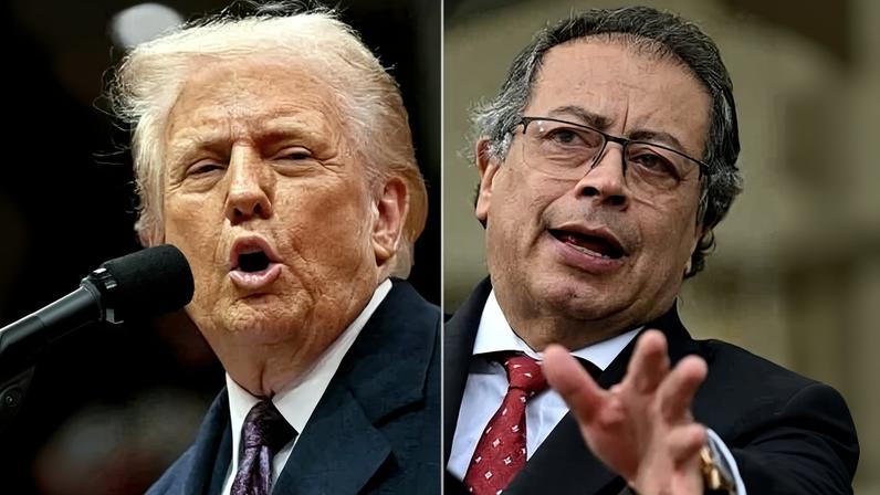 ‘É melhor ficar esperto, ou será o próximo’, diz Trump a Gustavo Petro