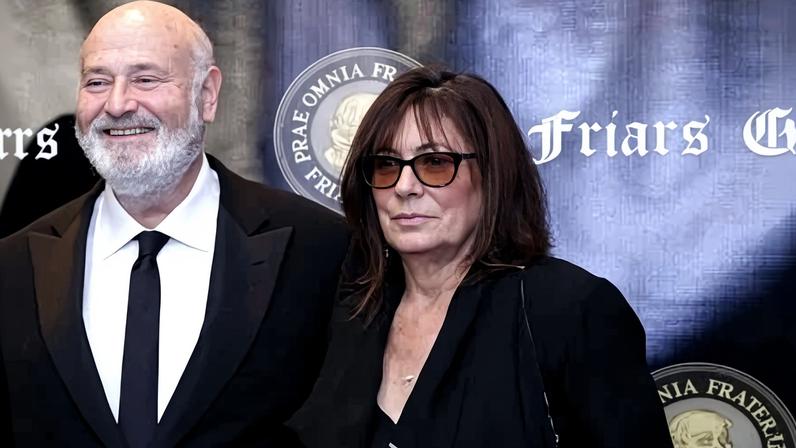 Reiner e a esposa, Michele, em evento de 2018 – Foto: Kena Btancur/AFP