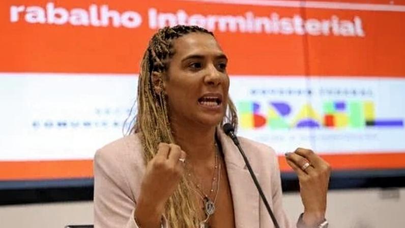 A ministra da Igualdade Racial, Anielle Franco. Foto: José Cruz/Agência Brasil