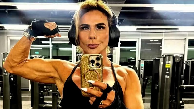 Andrea Sunshine, a Vovó Fitness — Foto: Reprodução/Instagram