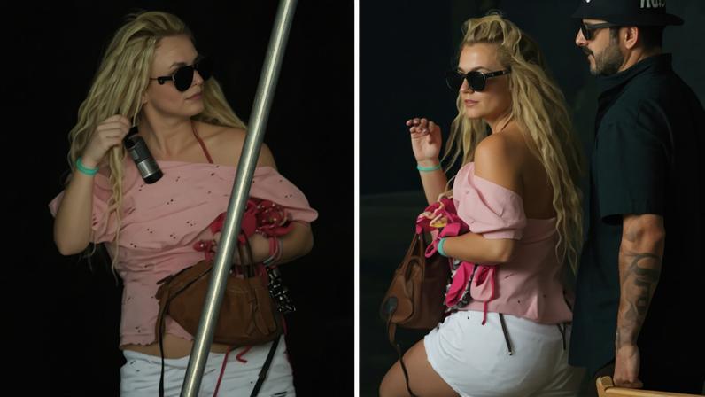 Britney Spears was seen yachting in Mexico Sunday.