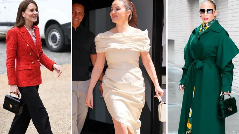 Kate Middleton, Selena Gomez and Jennifer Lopez show the versatility of the Mayfair style.