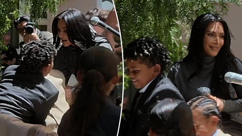 Kim Kardashian’s sons were found guilty of getting into a fight during her law school graduation party. Hulu
