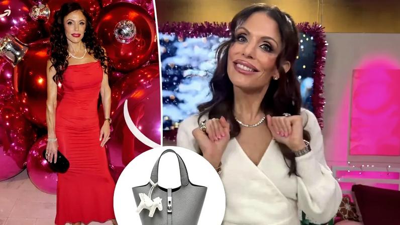 Bethenny Frankel wears both designer bags and affordable styles that just look them.