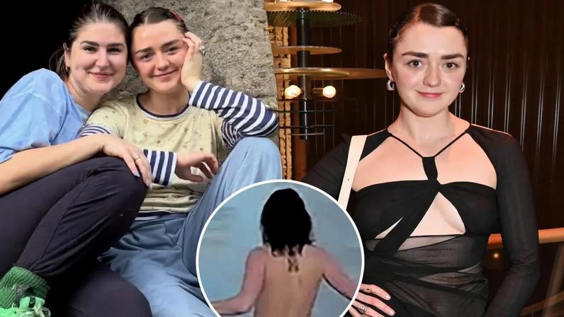 Maisie Williams went skinny dipping in Italy. Maisie Williams/Instagram