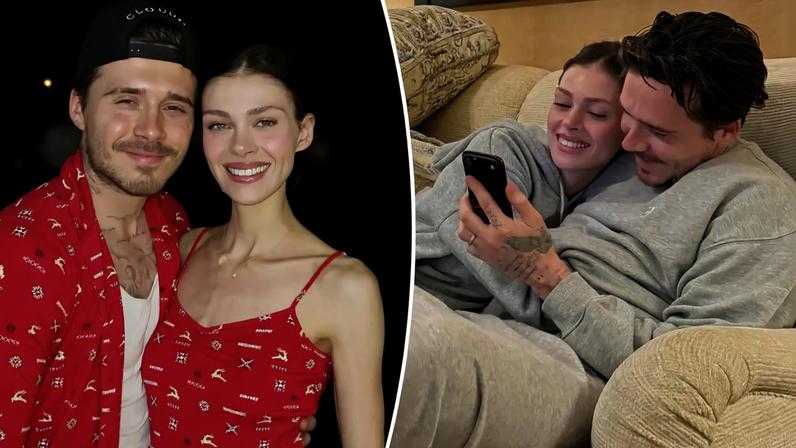 Nicola Peltz and Brooklyn Beckham end 2025 with cozy twinning moment : ‘We didn’t plan our outfits’