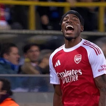 Martinelli celebra gol por jogo e 100% do Arsenal, cita lance característico