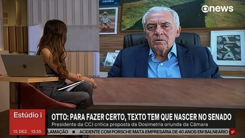 Presidente da CCJ diz que Alcolumbre não queria passar PL da Dosimetria por comissão