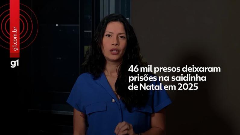 46 mil presos deixaram prisões na saidinha de Natal em 2025