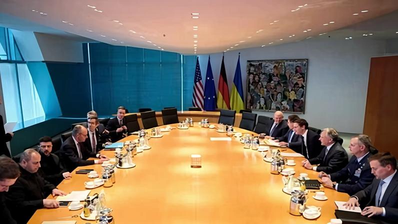 Finland’s Stubb, told journalists on Sunday that ‘we’re probably closer to a peace agreement than we have been at any time during these four years.’ Photograph: Ukrainian Presidency/Reuters