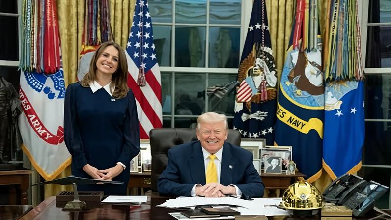 Bev Turner, who interviewed Donald Trump in November, told the president the US felt much safer than the UK.