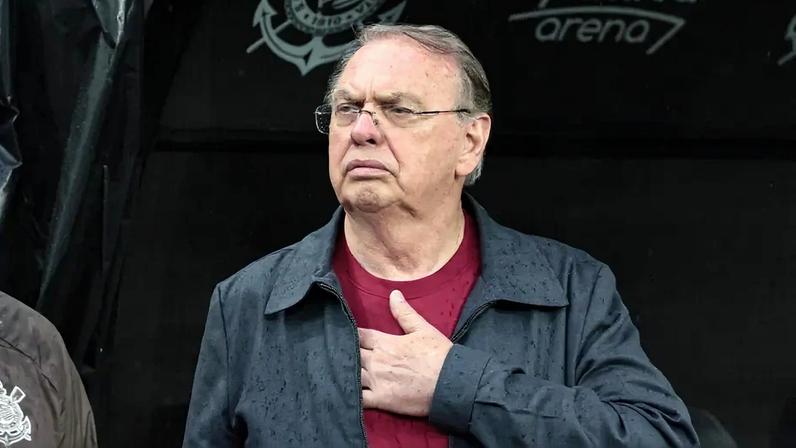 Osmar Stabile, presidente do Corinthians (Peter Leone/O Fotografico/Gazeta Press)