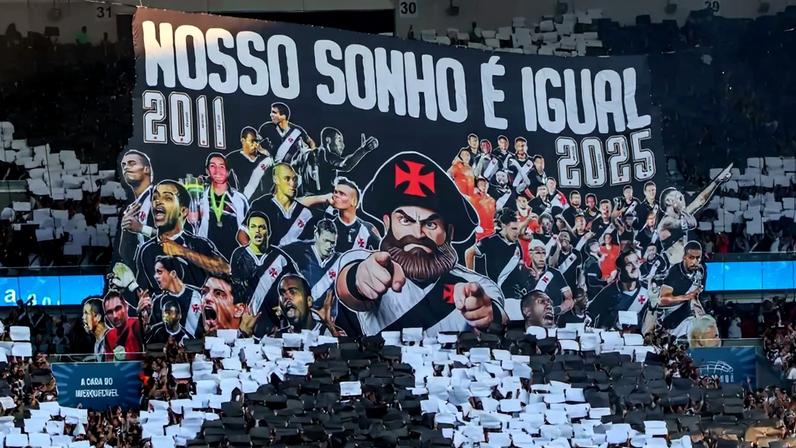 Mosaico torcida do Vasco