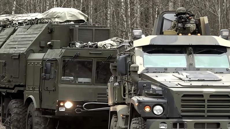Video released by Russia shows a new Oreshnik missile being moved.