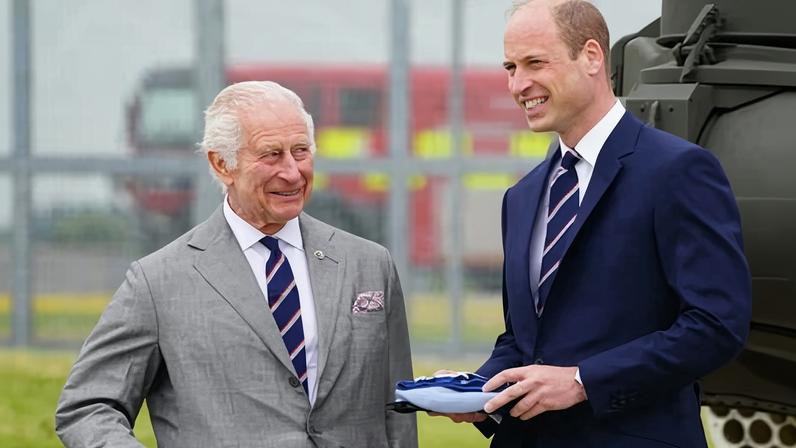 King Charles III and the Prince of Wales. A British monarch has not visited the US since Elizabeth II in 2007.