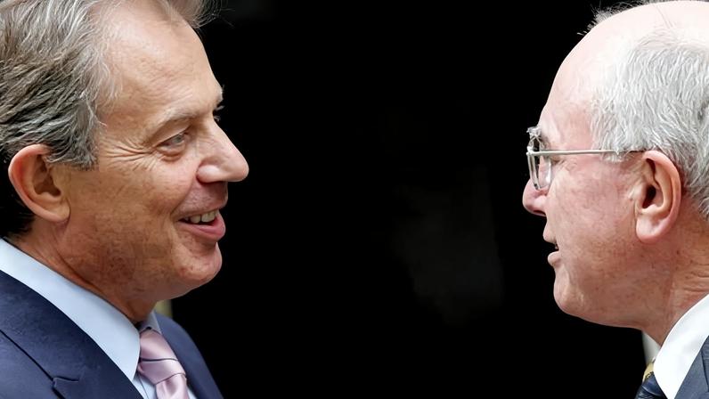 The then UK prime minister, Tony Blair, and the then Australian PM, John Howard, at Downing Street in London in 2005. Howard was not keen on sending troops to Iraq, according to one of his ministers, and British officials stressed the need for Australia to contribute.