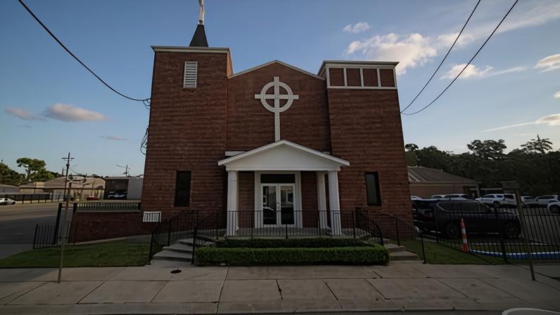 Chalmette First Pentecostal church in Louisiana.