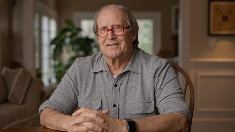 Unsympathetic subject … the comic in I’m Chevy Chase and You’re Not.