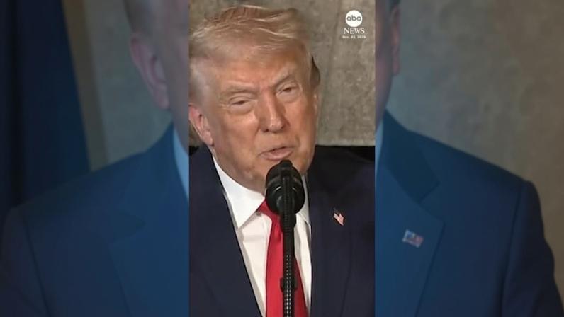 President Trump announced the plans for the new warship during the event.