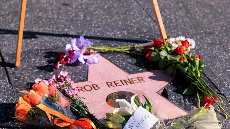 A tribute to Rob Reiner on the Hollywood Walk of Fame.