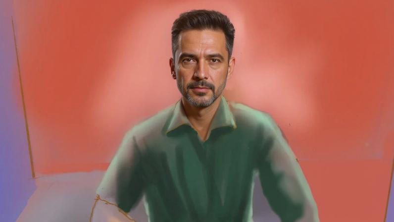 A court sketch shows David William James during his committal hearing in Sydney, NSW, on 12 December 2025.