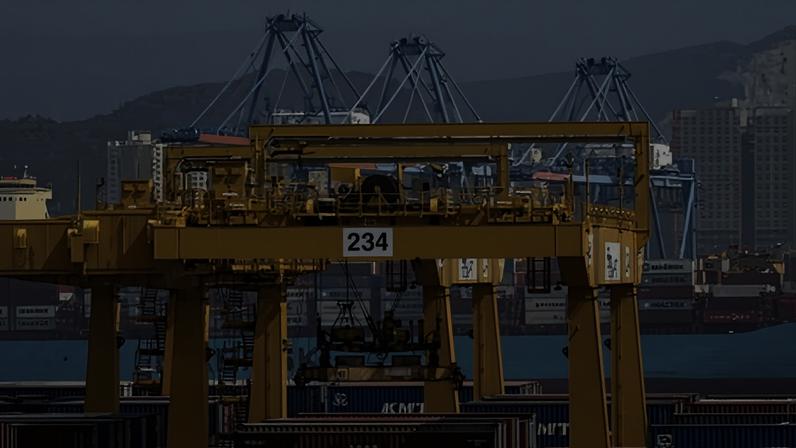 Containers at Busan, South Korea. The new trade deal covers services, automotive, pharmaceutical and food and drink.