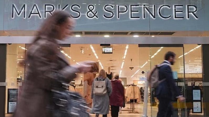 Retailers such as Marks & Spencer are trying to maintain sales as some customers eat less.